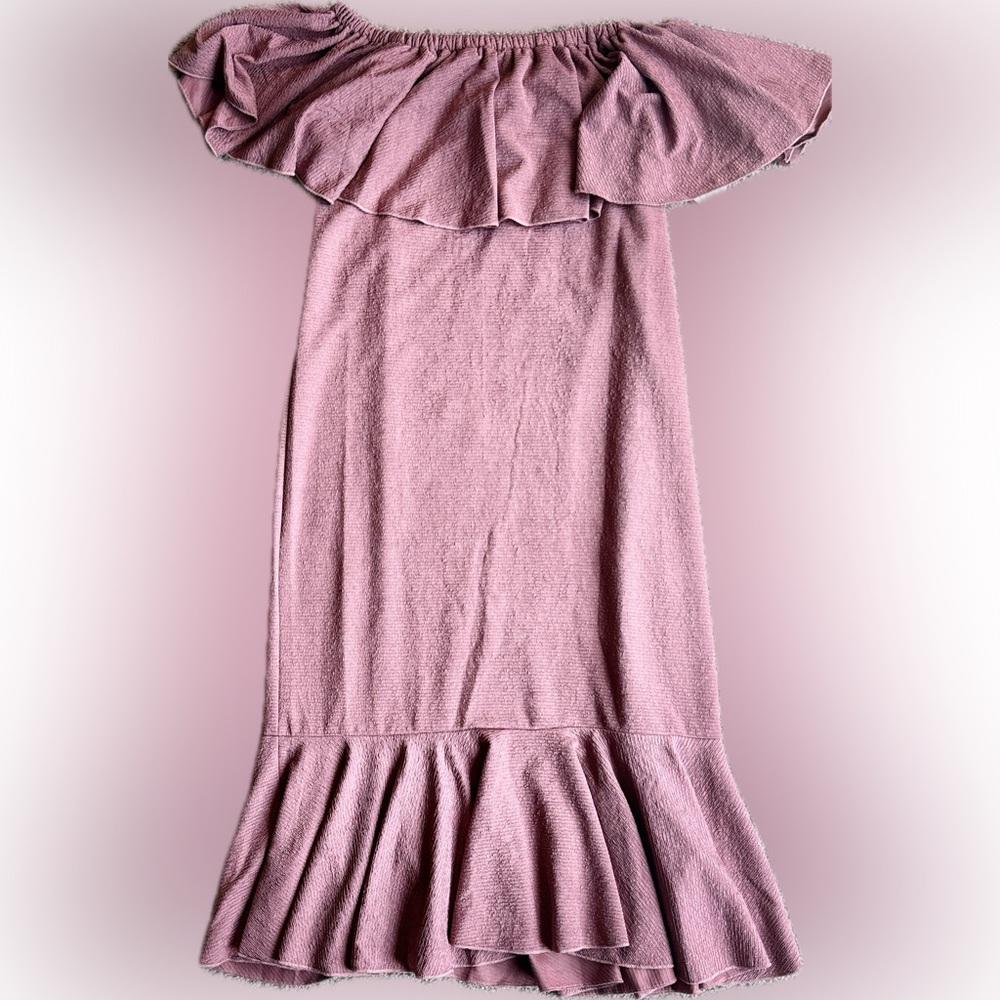 LuLaRoe Off-Shoulder Ruffle CiCi Dress